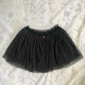 Relish Black Skirt With Star Detail